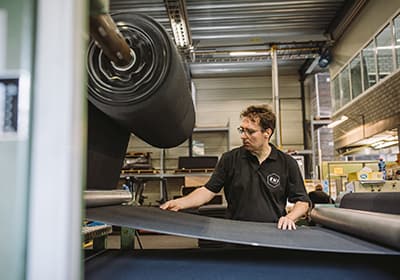 Productie celrubber rollen